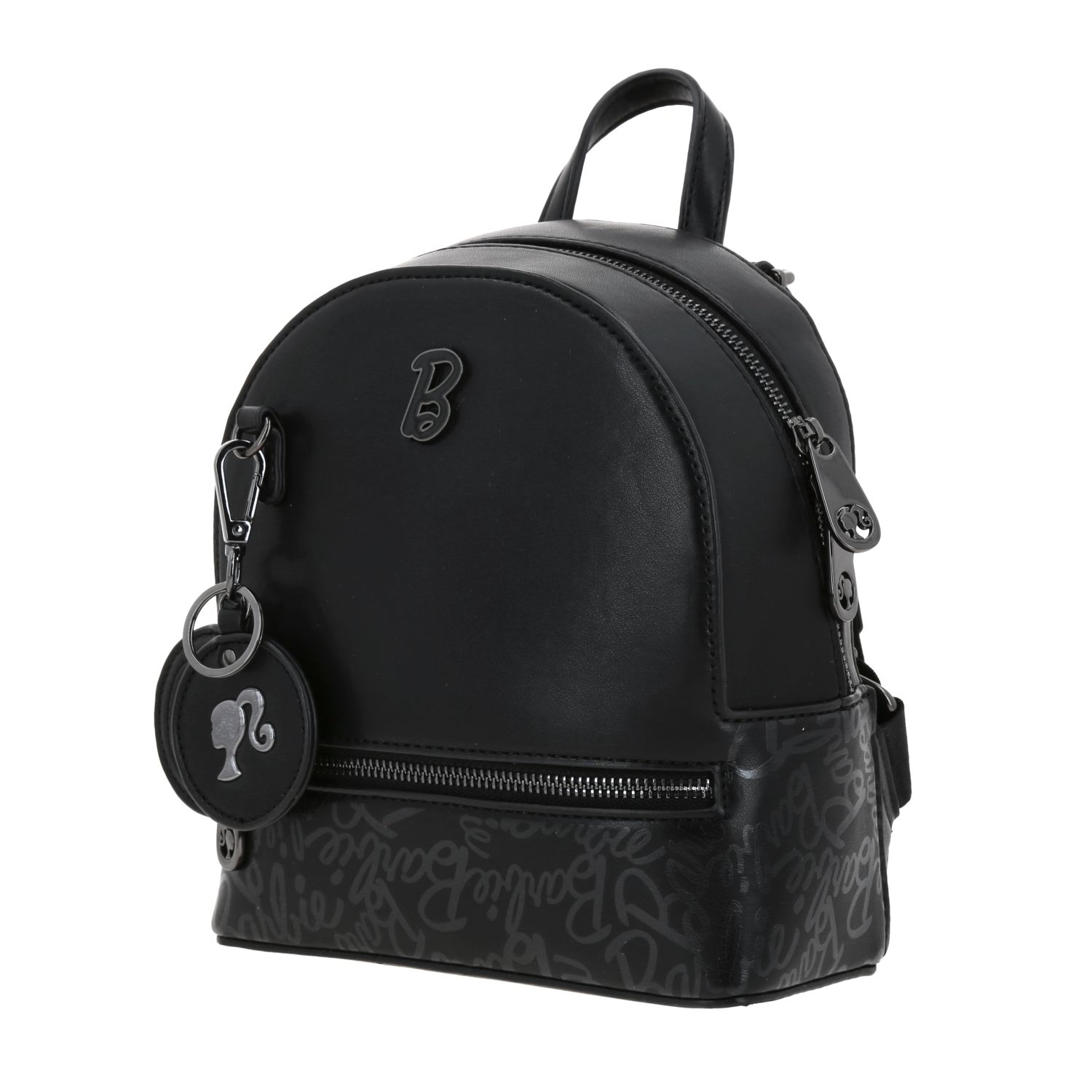 Mochila casual para dama Barbie by Chenson en color negro - Estilo y funcionalidad 2