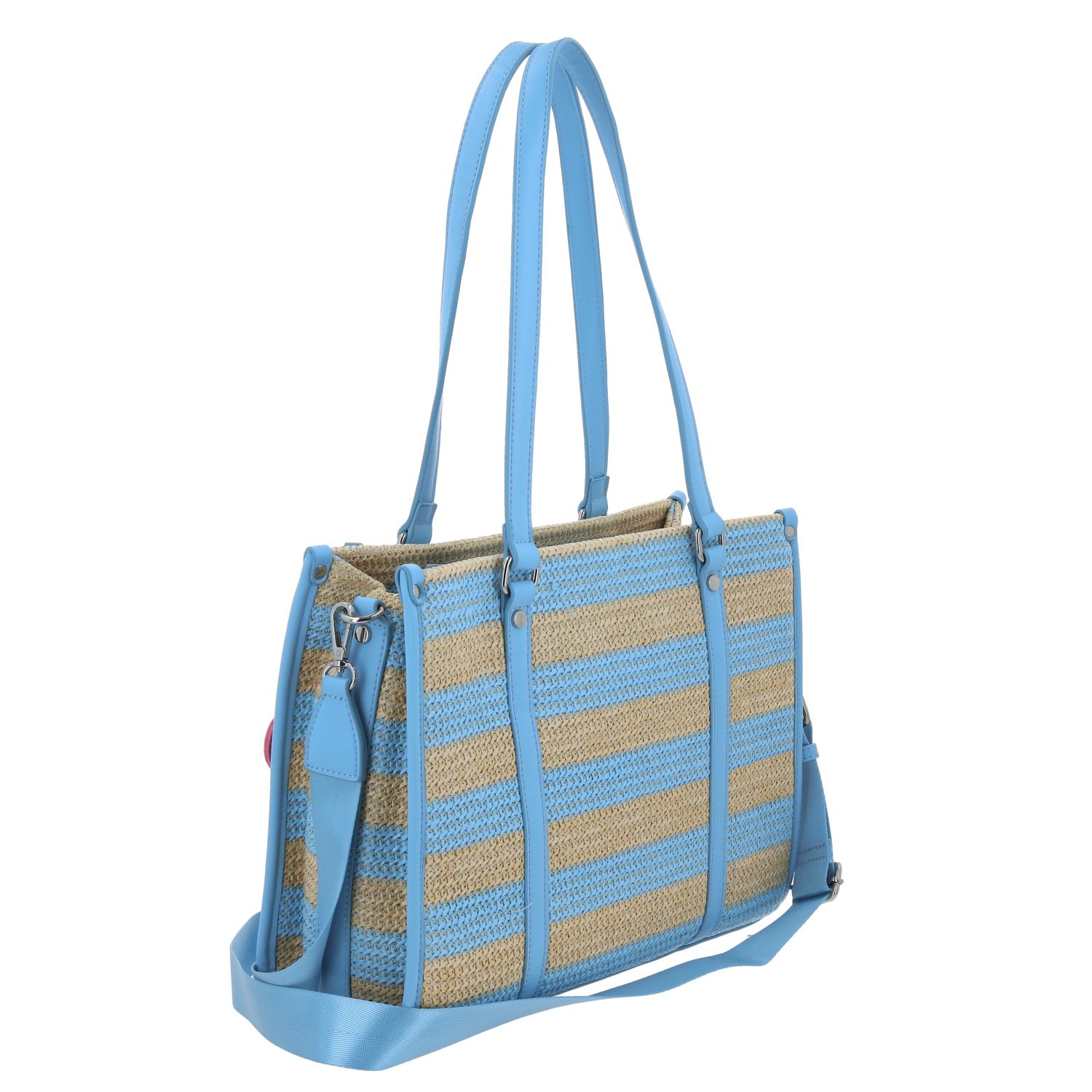 Bolsa Grande para Dama Barbie by Chenson Azul - Estilo y Funcionalidad 3