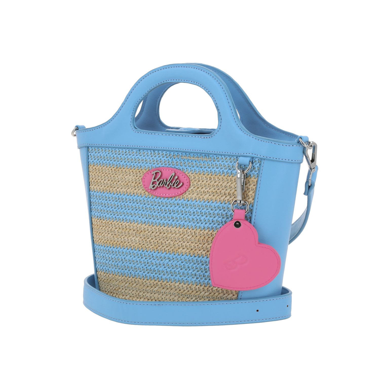 Bolsa de Mano para Dama Barbie by Chenson Azul con Amplio Compartimento 2