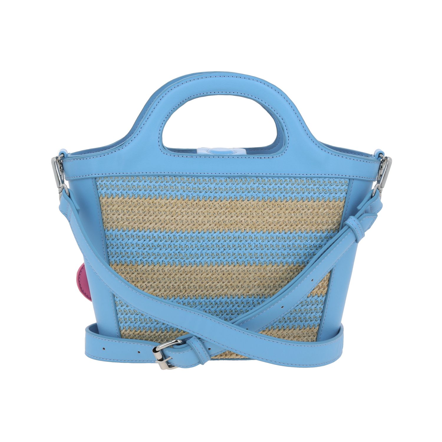 Bolsa de Mano para Dama Barbie by Chenson Azul con Amplio Compartimento 4