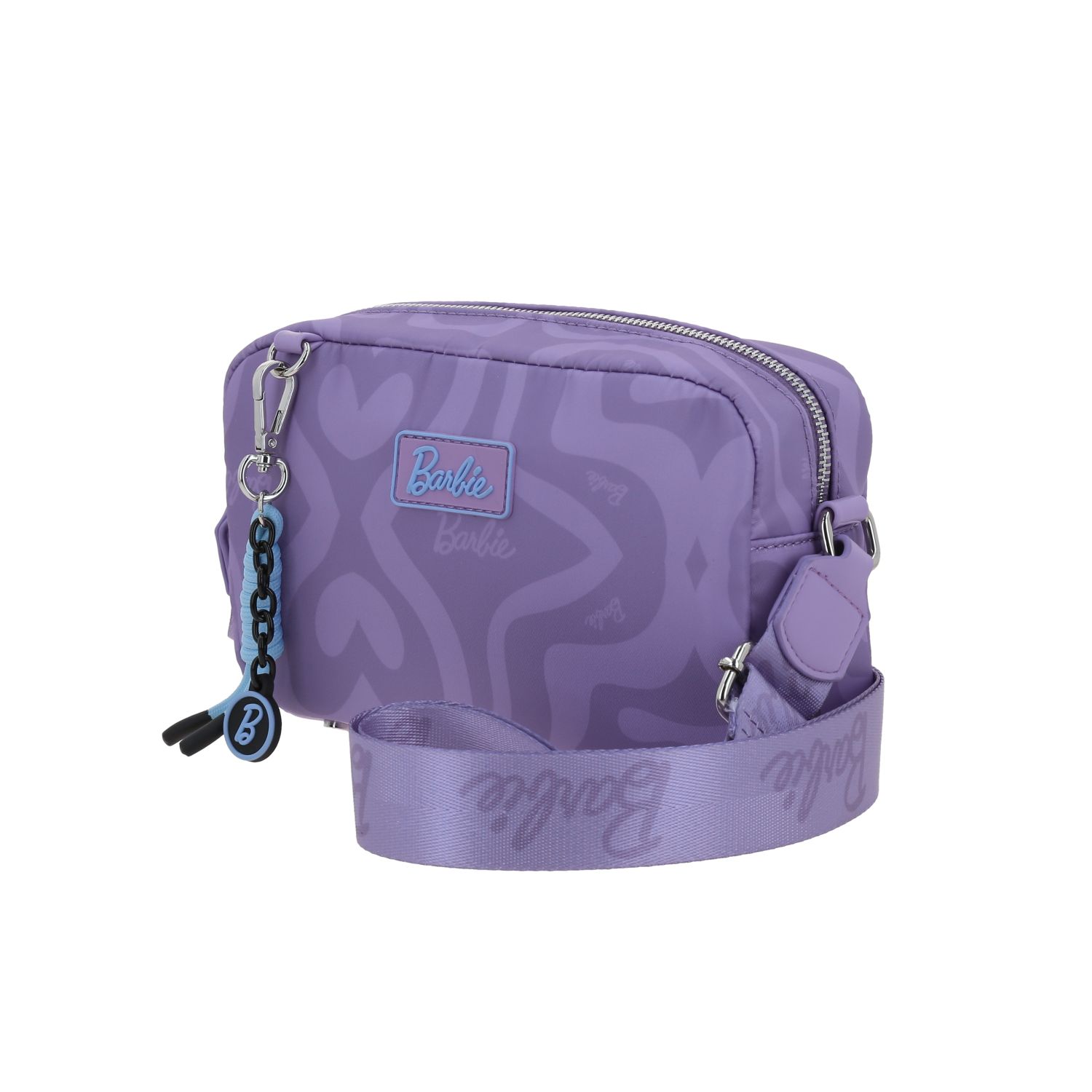 Bolsa de lado Barbie by Chenson Violeta con amplio compartimento 2