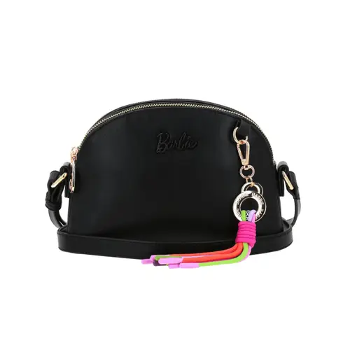 Bolsa de Lado Barbie Negro | Bandolera para Dama Casual