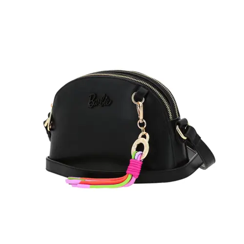 Bolsa de Lado Barbie Negro | Bandolera para Dama Casual - vista 2