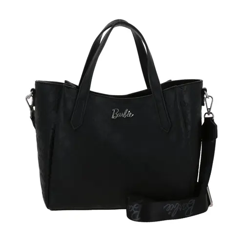 Bolsa de Mano para Dama Barbie by Chenson Color Negro con Estilo Único