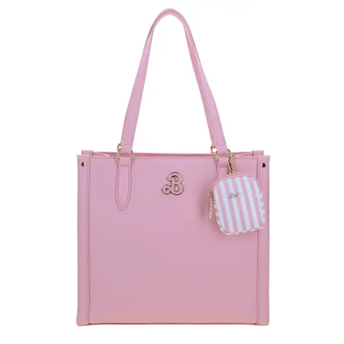 Bolsa Grande Rosa Barbie by Chenson para Dama - Tote Casual 1