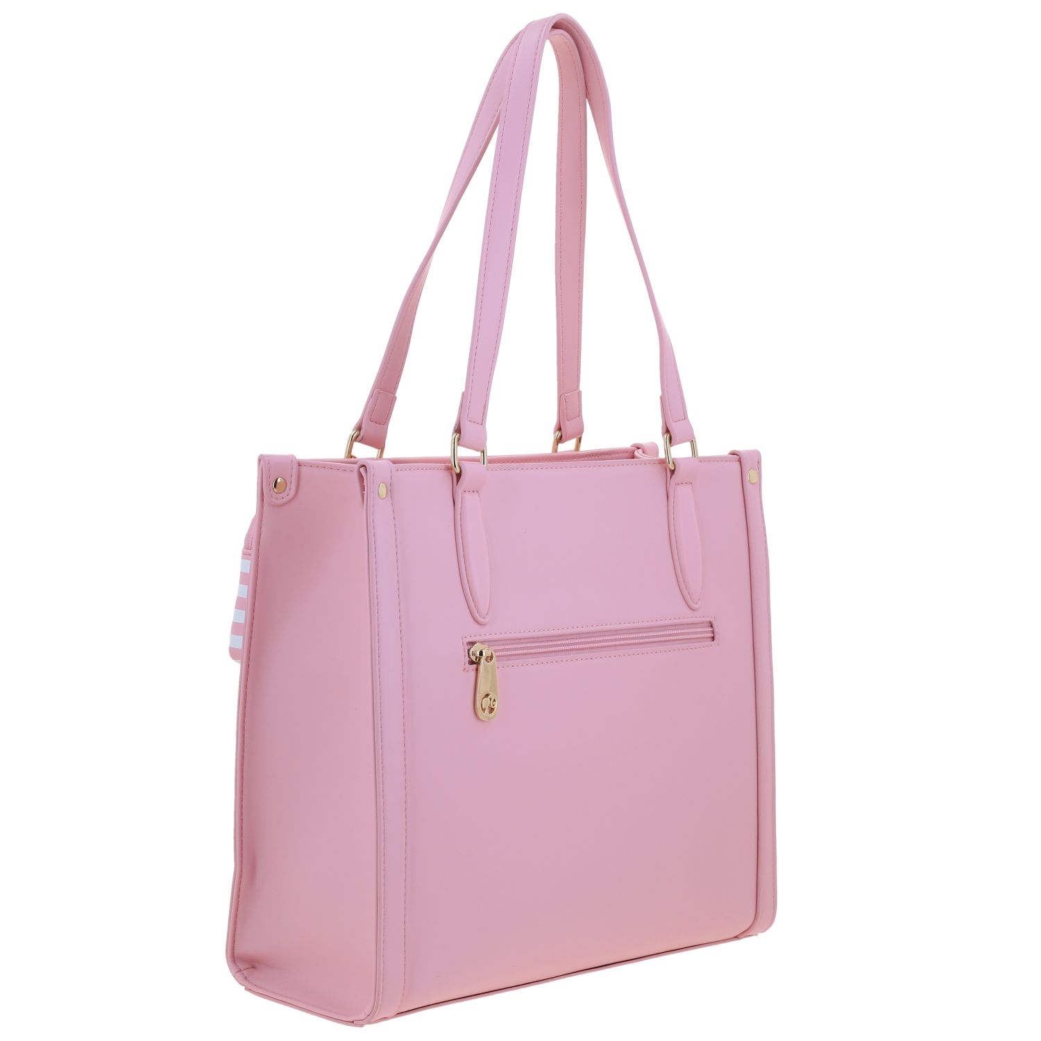 Bolsa Grande Rosa Barbie by Chenson para Dama - Tote Casual 3