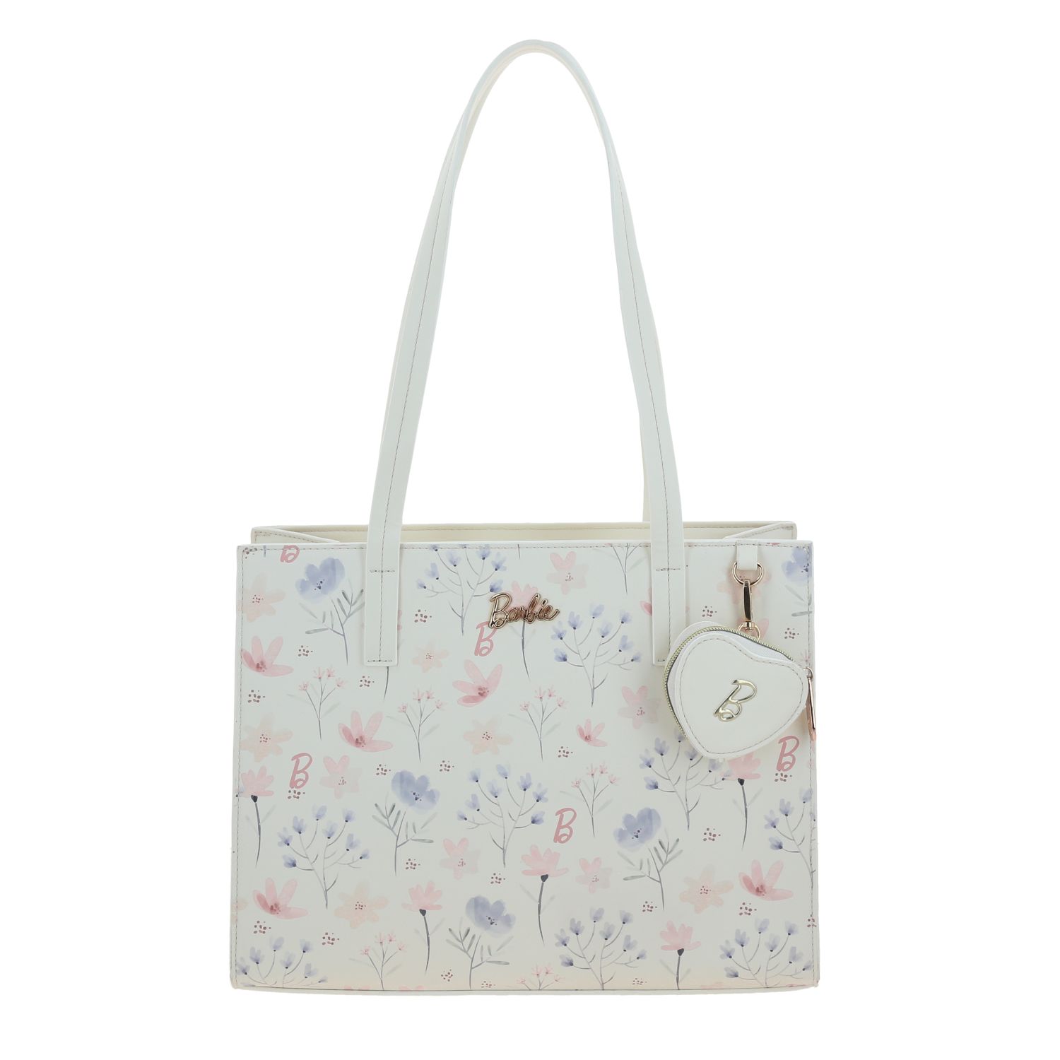 Bolsa grande para dama Barbie blanco | Tote elegante casual