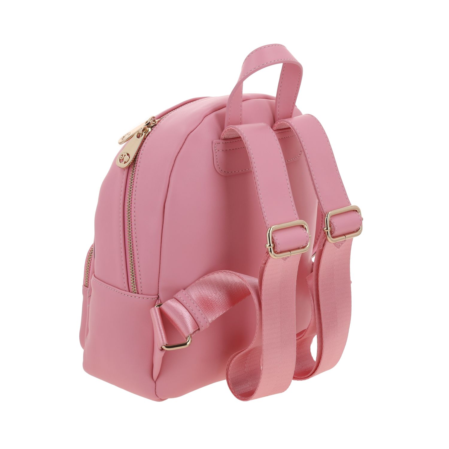 Mochila para dama Barbie by Chenson color rosa con doble bolsillo frontal 3