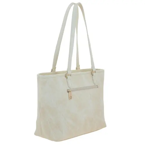 Bolsa grande para dama Barbie by Chenson Amarillo con compartimentos 3