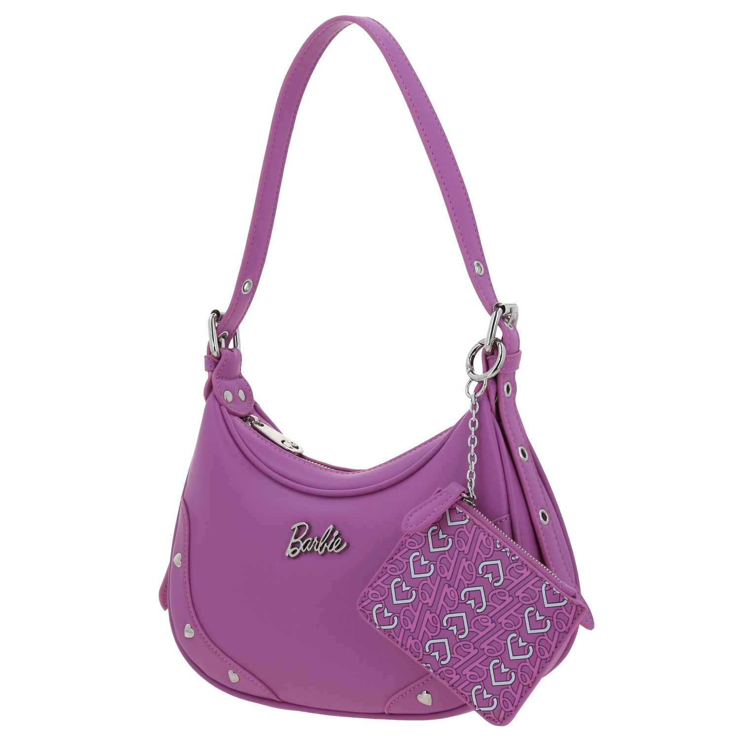 Bolsa de Mano para Dama Barbie by Chenson Rosa con Compartimentos 2