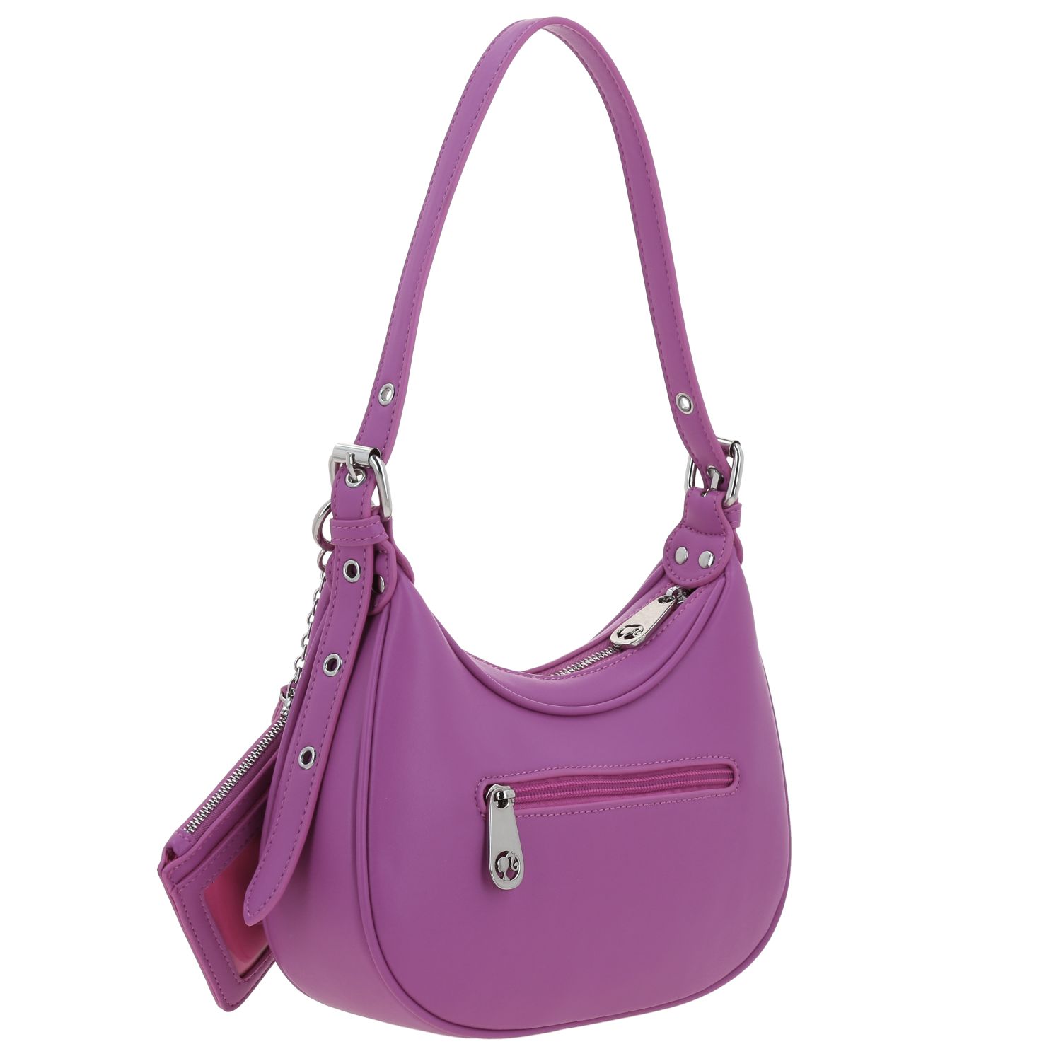 Bolsa de Mano para Dama Barbie by Chenson Rosa con Compartimentos 3