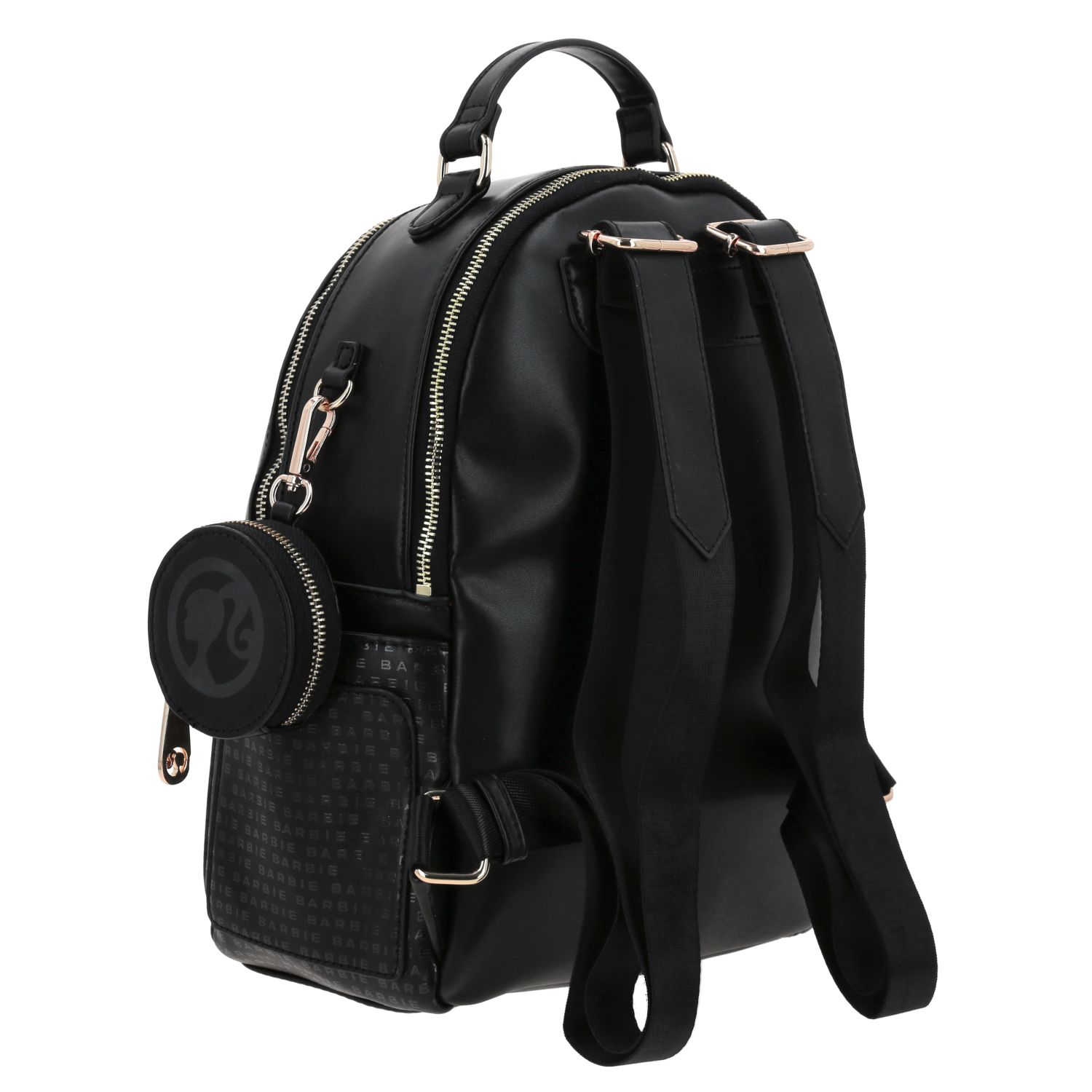 Mochila para dama Barbie by Chenson negra con estilo y funcionalidad 3