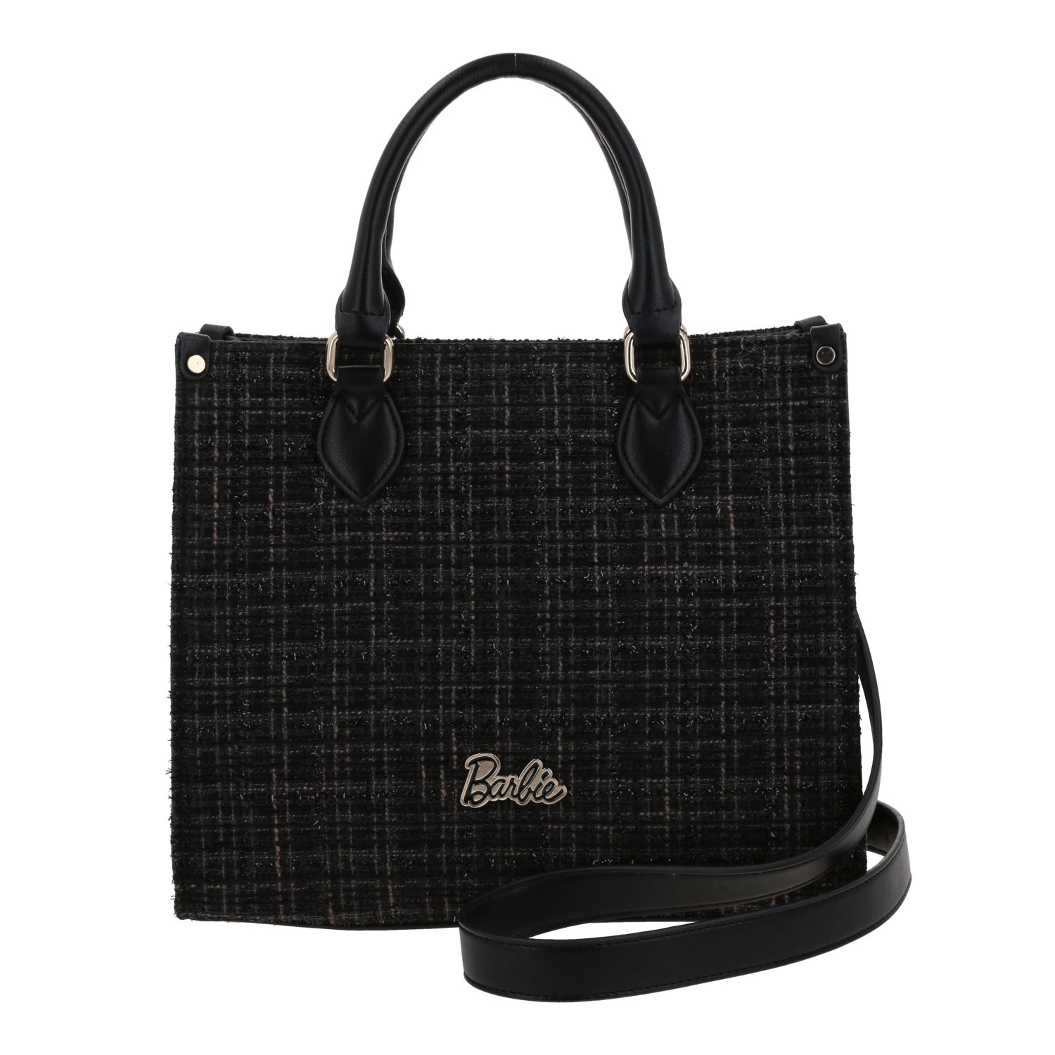 Bolsa de Mano para Dama Barbie by Chenson Negro Estilo y Funcionalidad