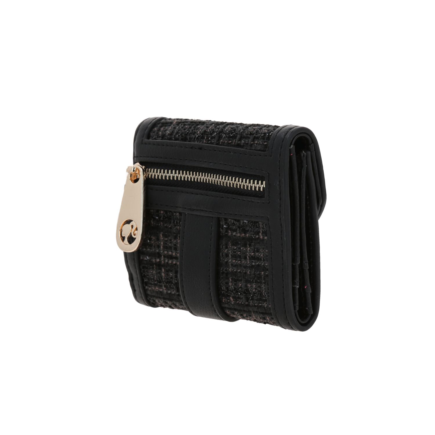 Cartera Barbie by Chenson Negro - Billetera Compacta para Mujer 5