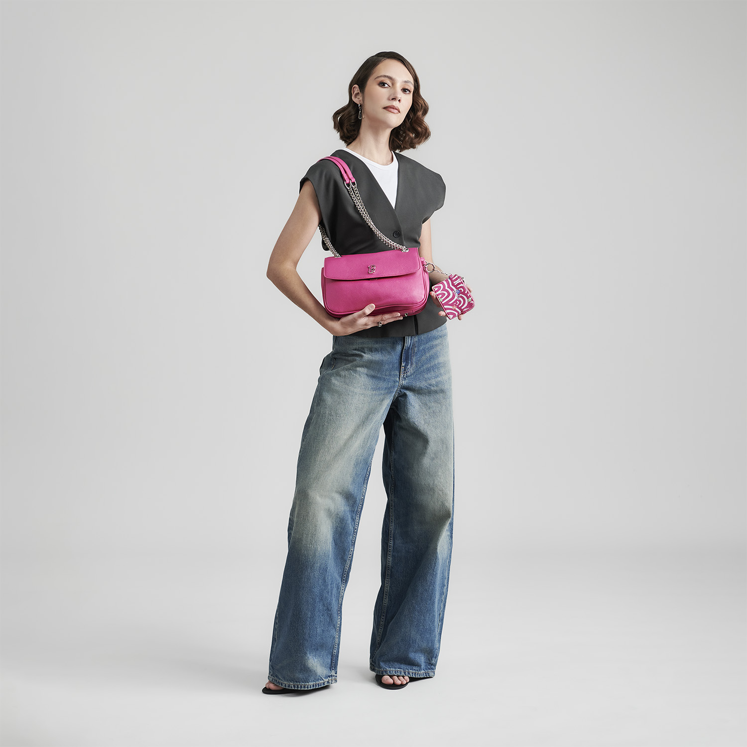 Bolsa de Lado para Dama Barbie by Chenson Rosa con Estilo Único - vista 2