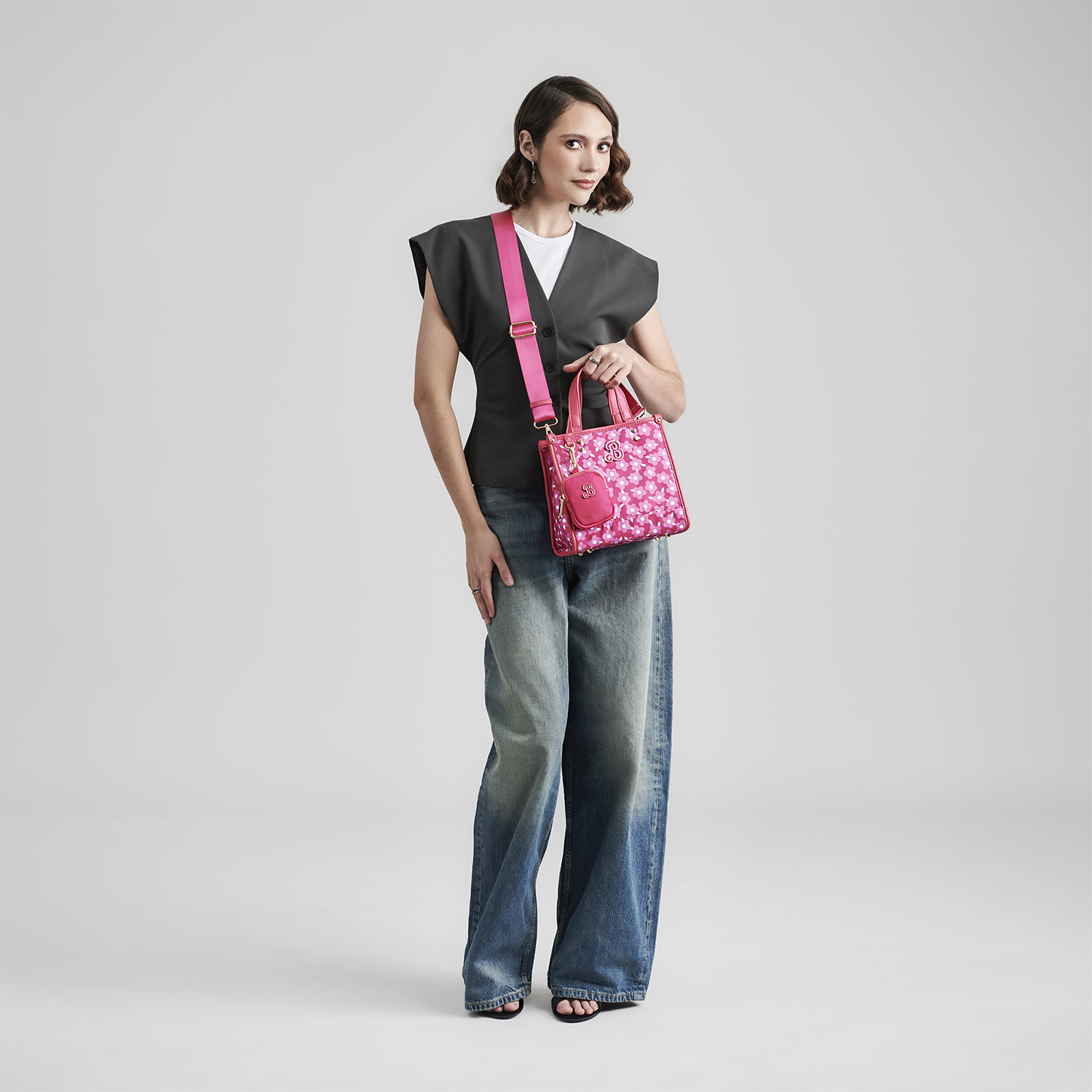 Bolsa de Mano para Dama Barbie by Chenson Rosa con Estilo Funcional - vista 2