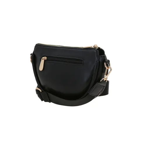 Bolsa de Lado Barbie by Chenson Negro - Bandolera para Dama 5
