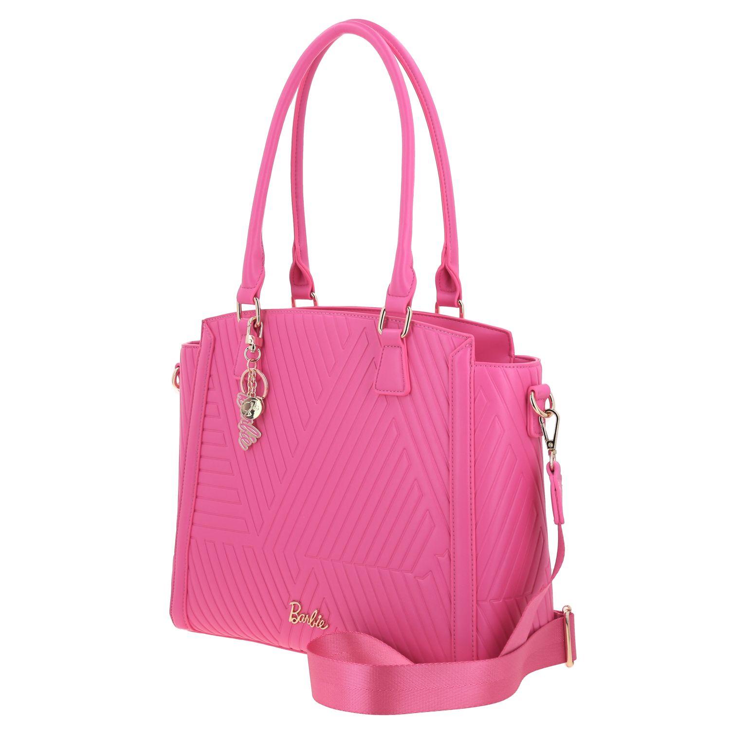 Bolsa Grande Rosa Barbie by Chenson para Dama - Tote Casual 2