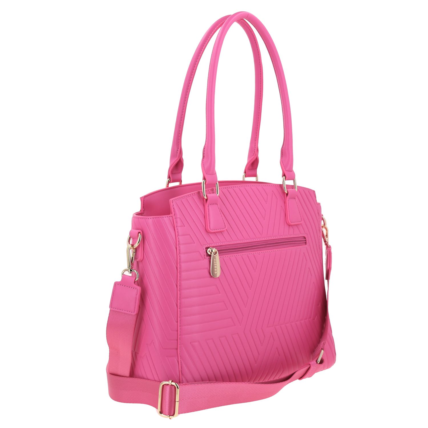 Bolsa Grande Rosa Barbie by Chenson para Dama - Tote Casual 3