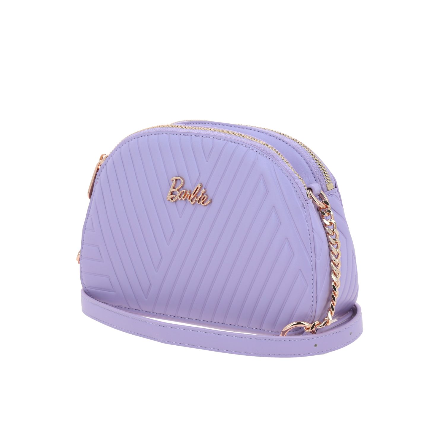 Bolsa de Lado Barbie Violeta con Doble Compartimento | Bandolera para Dama 2