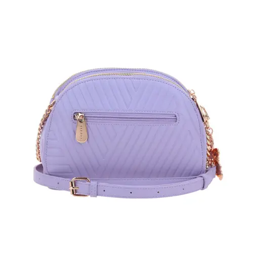 Bolsa de Lado Barbie Violeta con Doble Compartimento | Bandolera para Dama 4