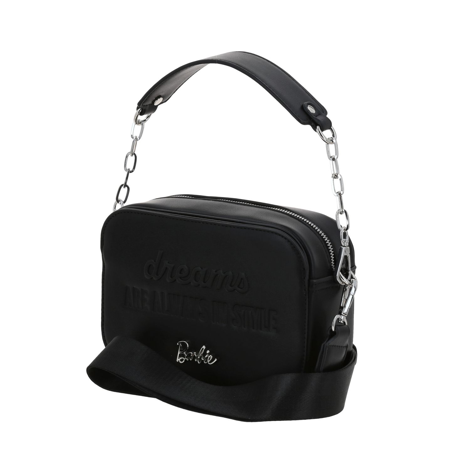 Bolsa de Lado Barbie by Chenson Negro | Bandolera para Dama 2