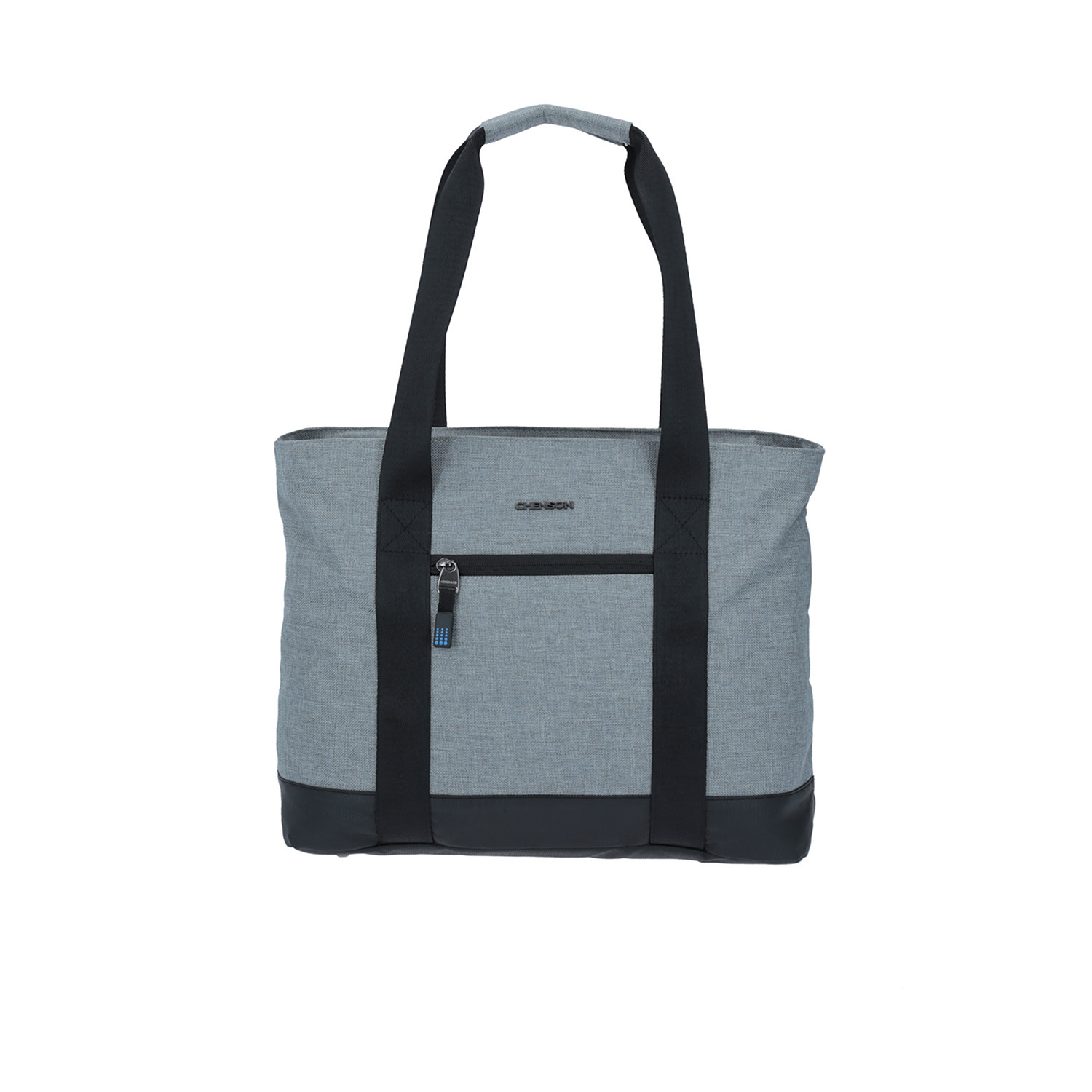 Bolsa grande para dama Chenson Clásico gris con diseño elegante