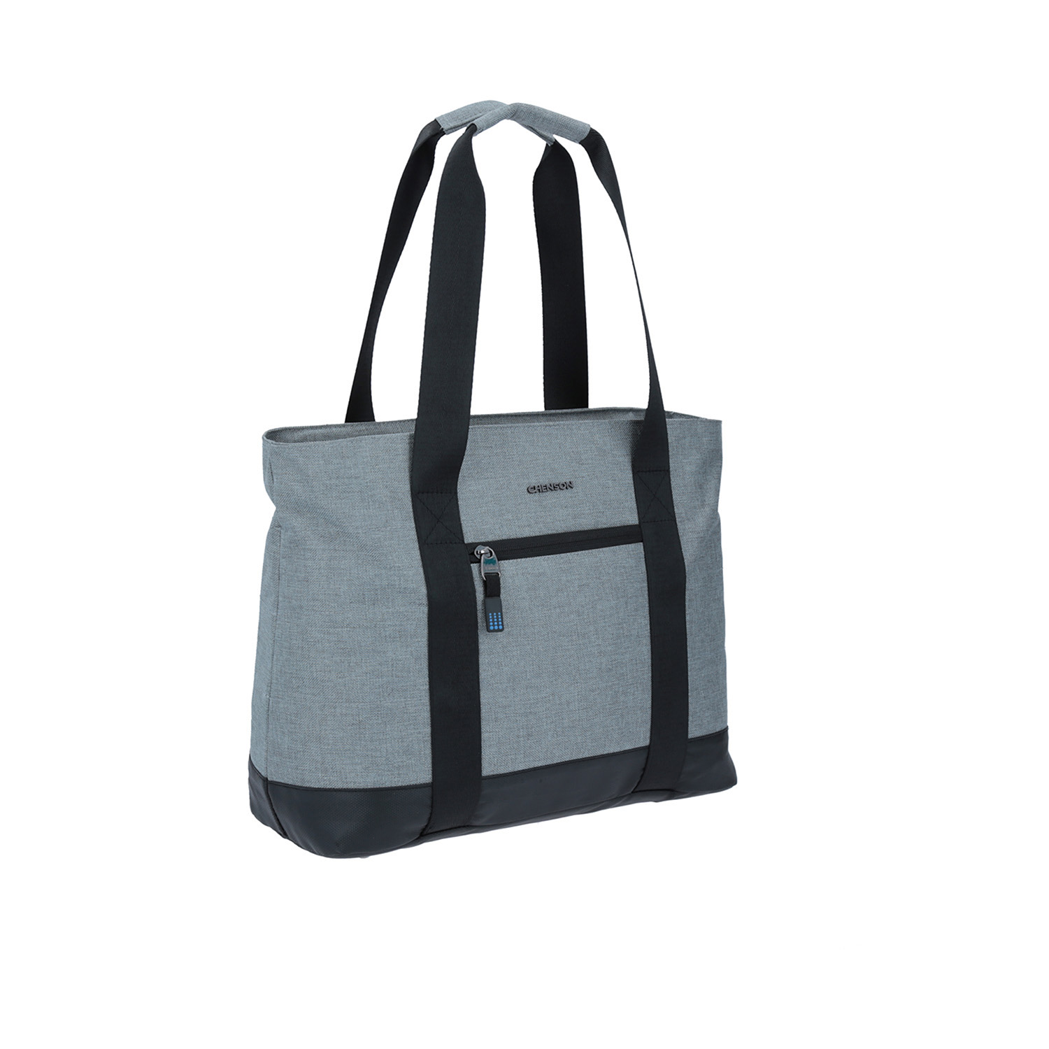 Bolsa grande para dama Chenson Clásico gris con diseño elegante - vista 2