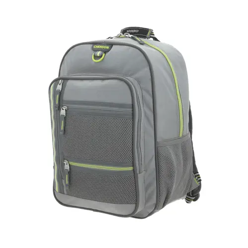 Mochila escolar Chenson Clásico Gris con amplio compartimento 2