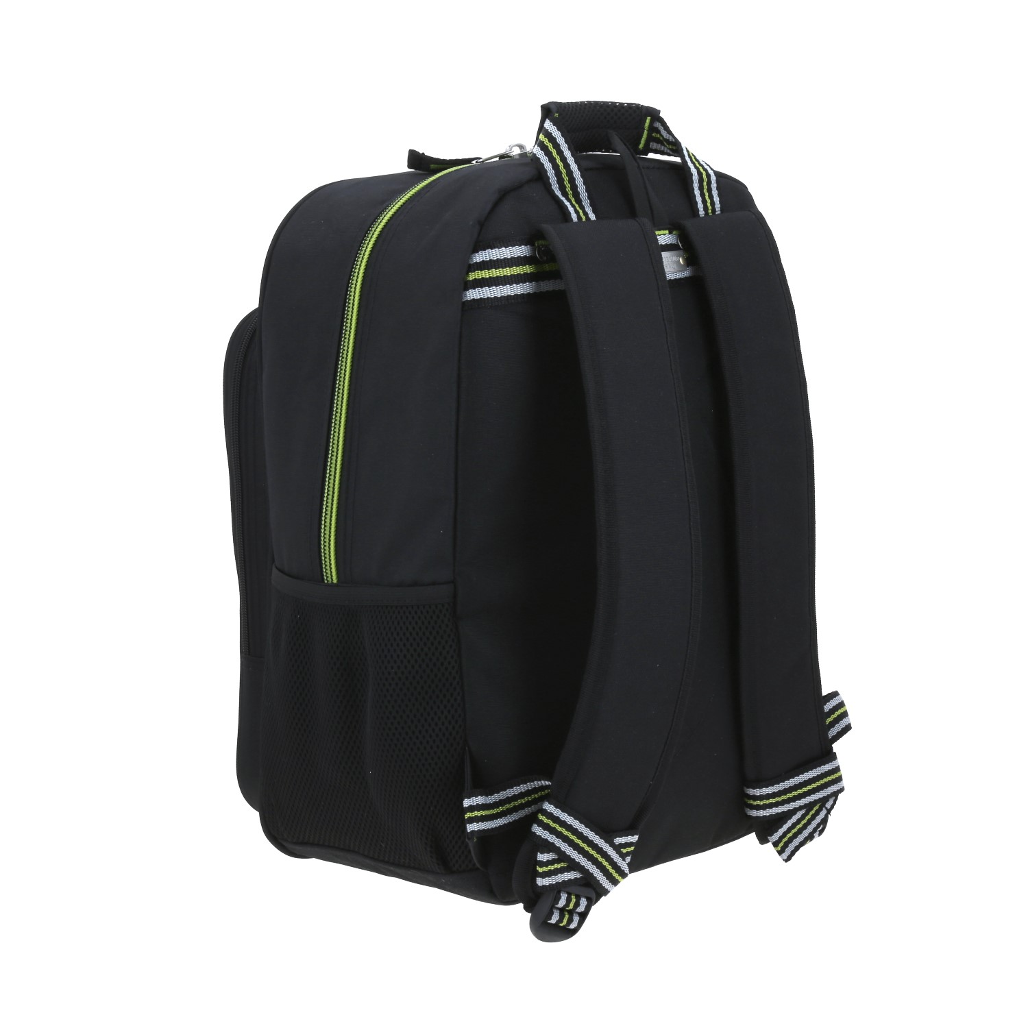 Mochila escolar Chenson Clásico negra con diseño funcional y amplio espacio 3