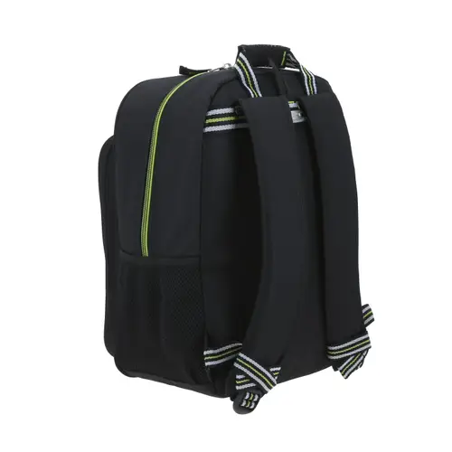 Mochila escolar Chenson Clásico negra con diseño funcional y amplio espacio 3