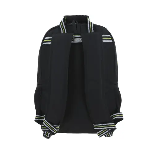 Mochila escolar Chenson Clásico negra con diseño funcional y amplio espacio 4
