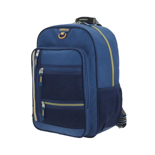 Kit Escolar Clásico by Chenson (Mochila + Lapicera) Azul 3