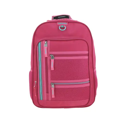Kit Escolar Clásico by Chenson (Mochila + Lonchera) Rosa 2