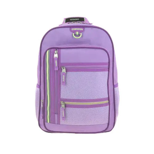 Mochila escolar Chenson Clásico Uva para secundaria con diseño moderno