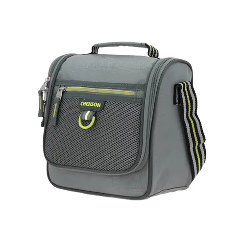 Lonchera escolar térmica Chenson Clásico gris con diseño práctico - vista 2