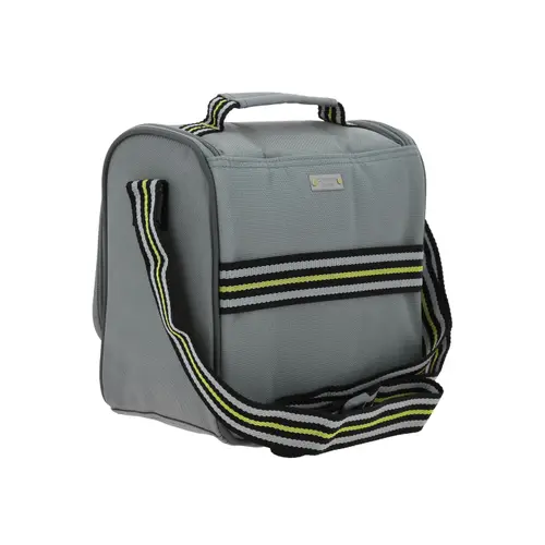 Lonchera escolar térmica Chenson Clásico gris con diseño práctico 3