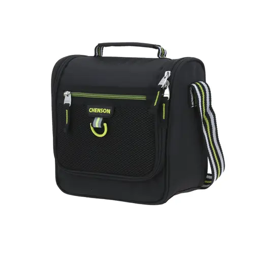 Lonchera escolar térmica Chenson Clásico negra con diseño elegante - vista 2