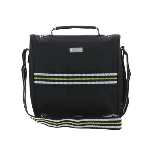 Lonchera escolar térmica Chenson Clásico negra con diseño elegante 4