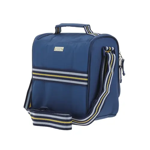 Lonchera escolar térmica Chenson Clásico azul con diseño moderno 5