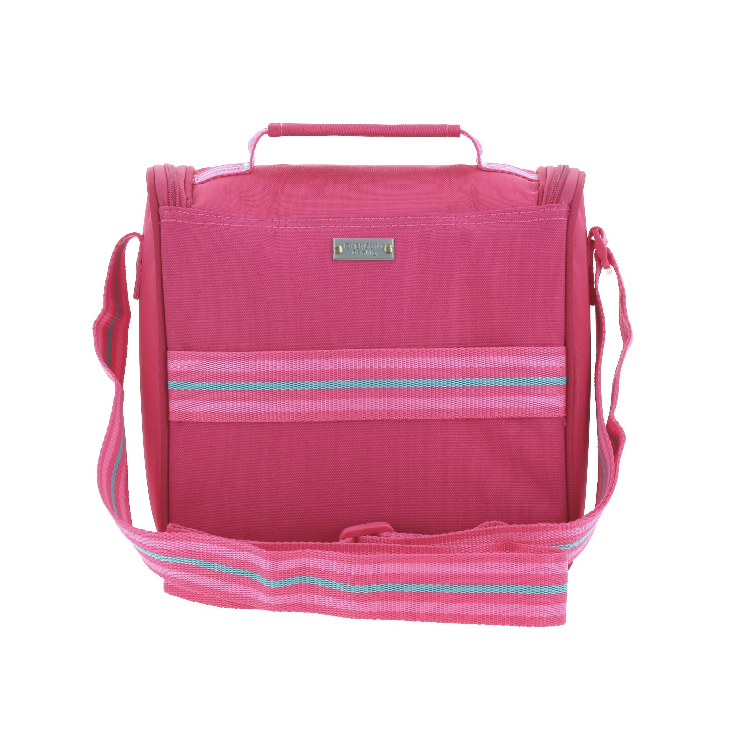 Lonchera escolar térmica Chenson Clásico rosa con diseño práctico 4