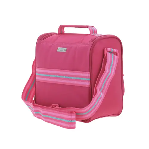 Lonchera escolar térmica Chenson Clásico rosa con diseño práctico 5