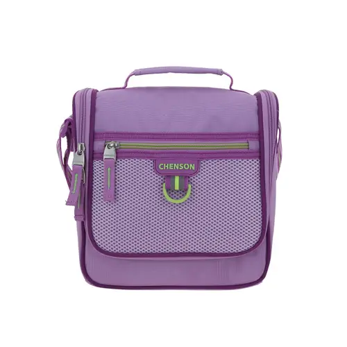 Lonchera escolar térmica Chenson Clásico color uva - Diseño práctico y moderno