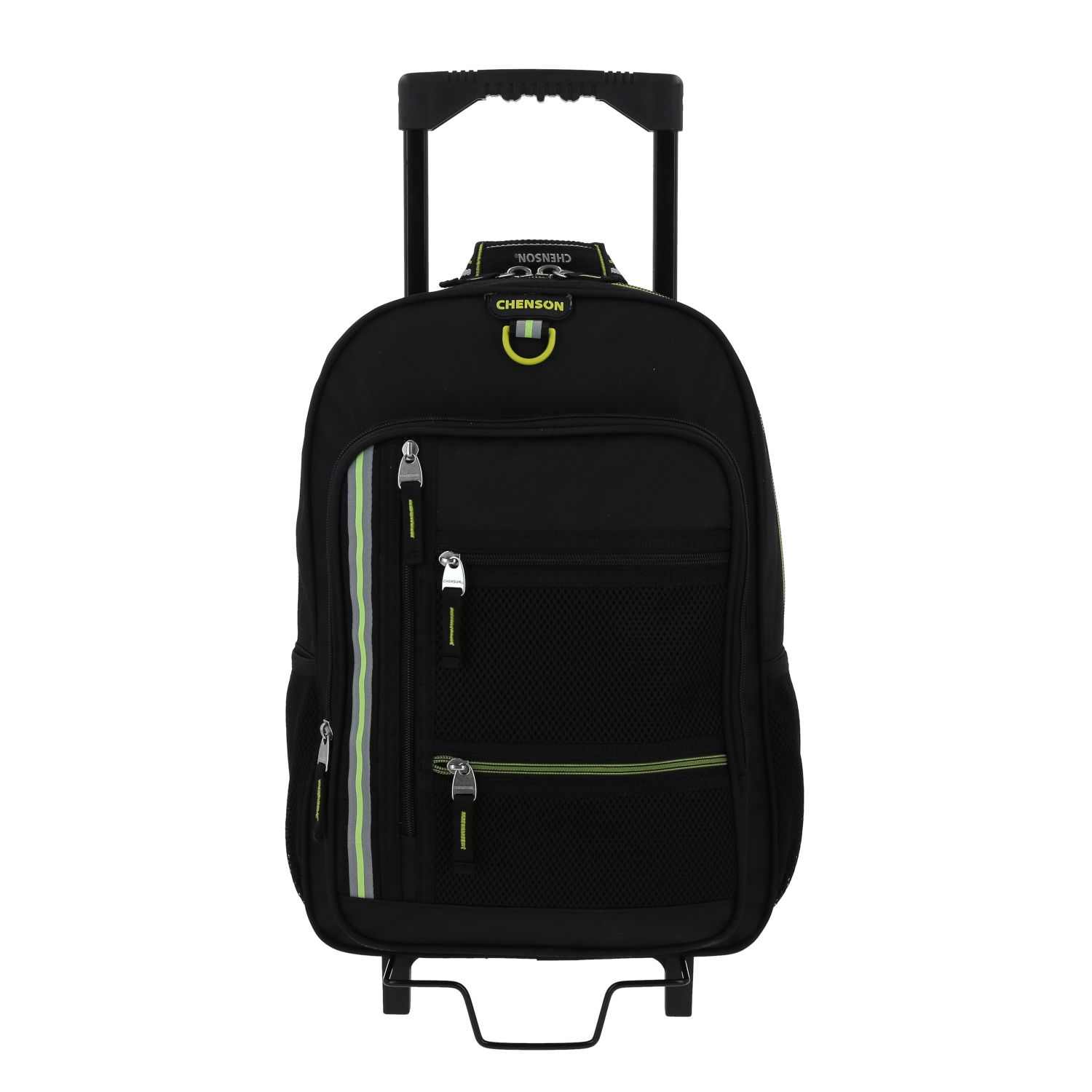 Mochila con Ruedas Chenson Clásico Negra para Primaria - Diseño Elegante