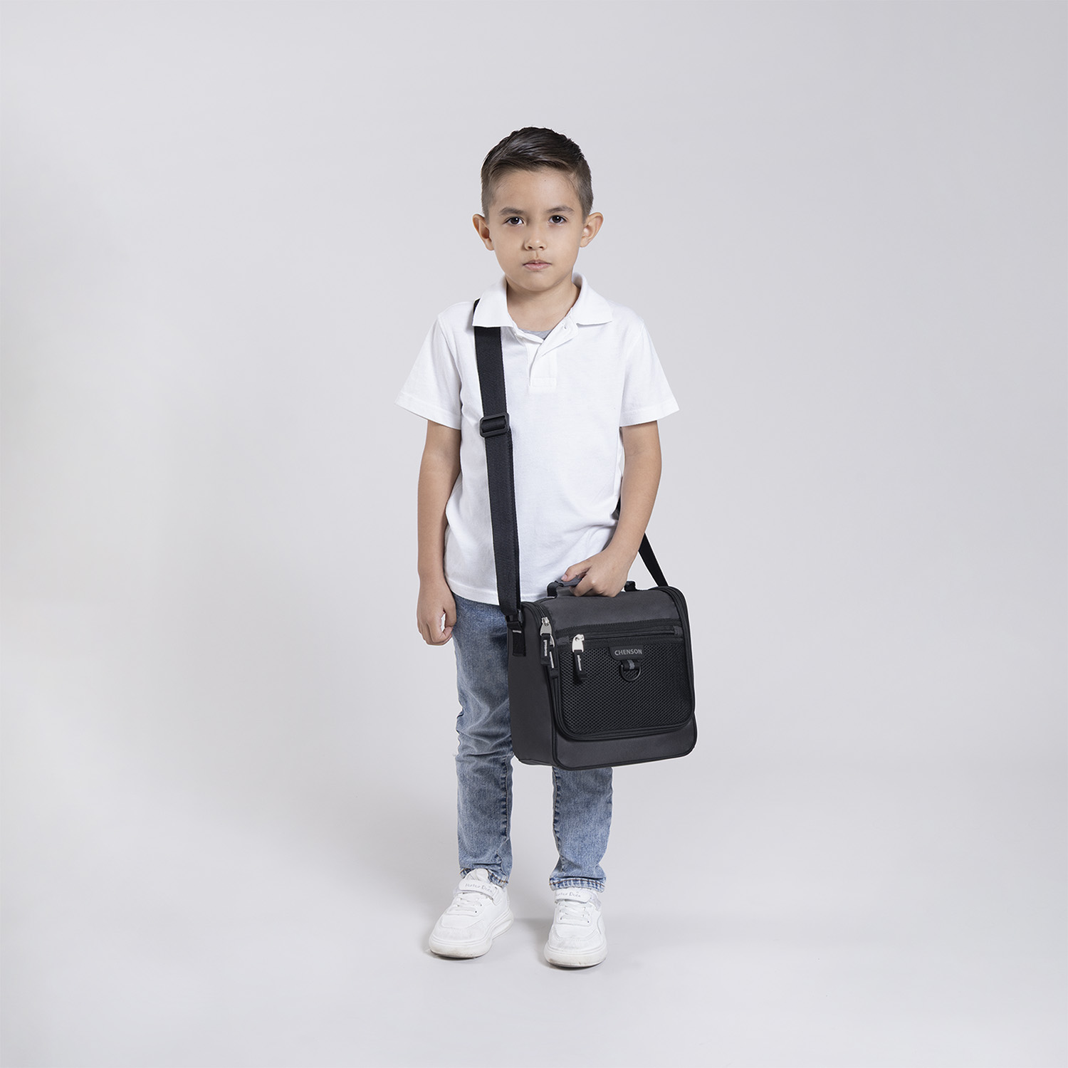 Lonchera Térmica Chenson Clásico Gris 23cm - Escolar - vista 2