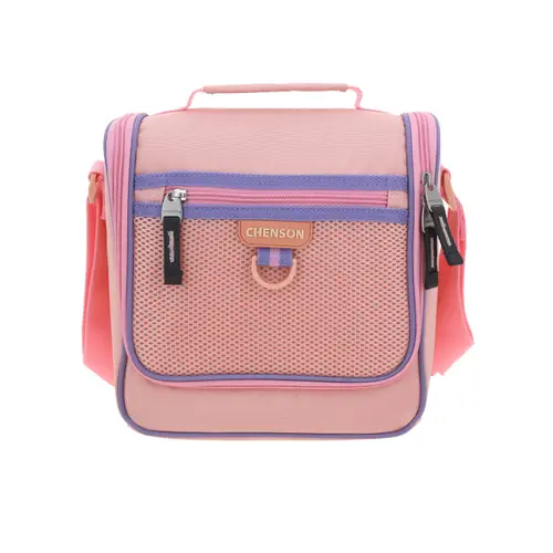 Lonchera escolar térmica Chenson Clásico beige con diseño funcional