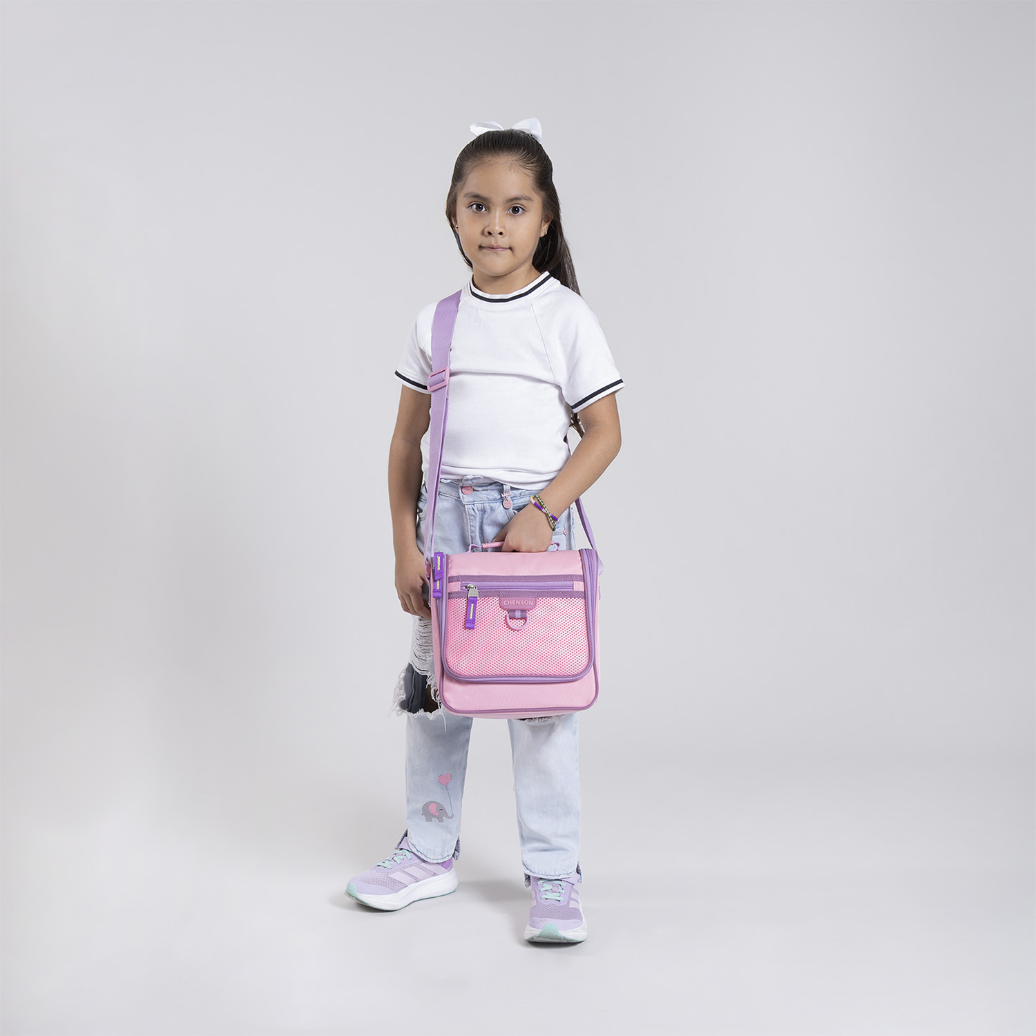 Lonchera Térmica Rosa Chenson Clásico | Escolar y Diaria - vista 2