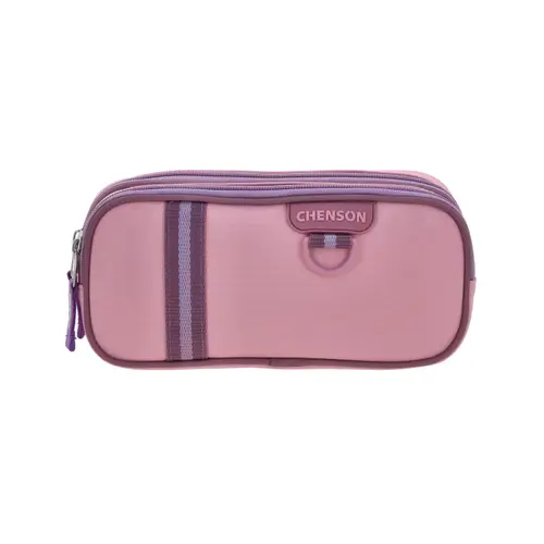 Lapicera Rosa Chenson Clásico - Estuche Escolar Resistente