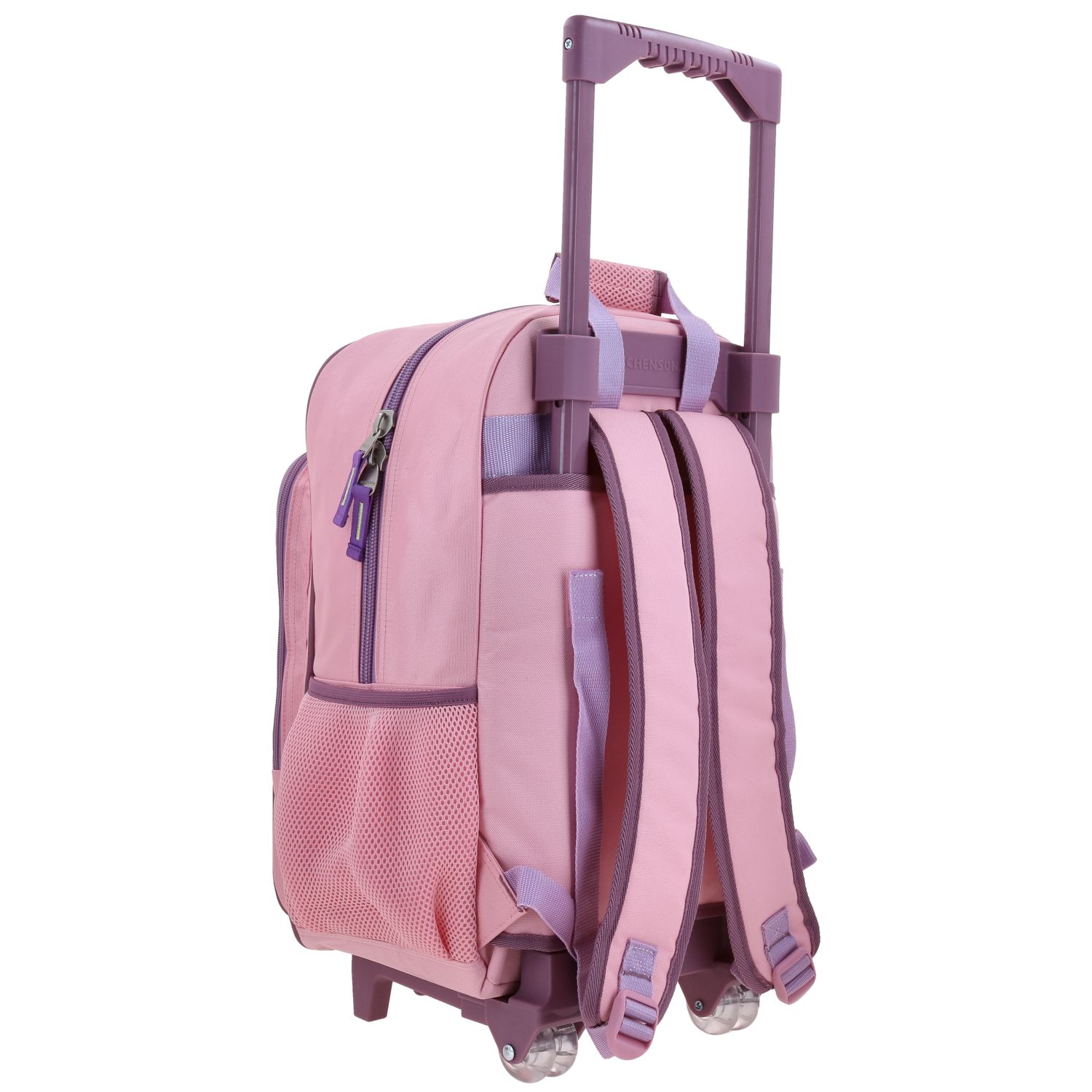 Mochila con Ruedas Rosa Chenson Clásico - Escolar Resistente 3