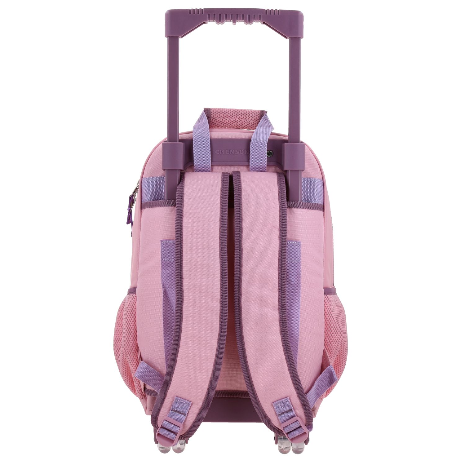 Mochila con Ruedas Rosa Chenson Clásico - Escolar Resistente 4